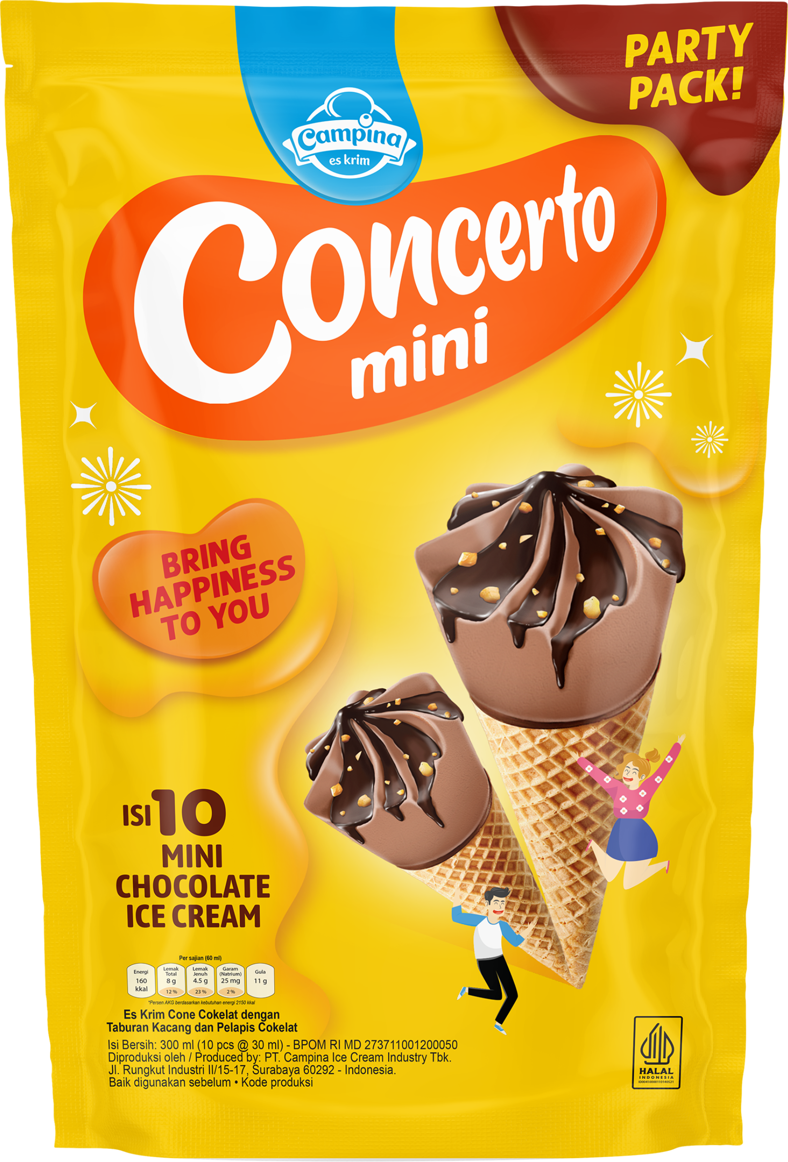 Concerto Mini Party Pack Chocolate